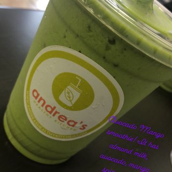 Andrea's Healthy Kitchen - Avocado Mango Smoothie - Juice Bars & Smoothies Near Me - El Monte, California