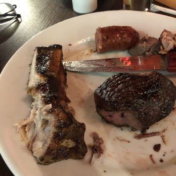 Texas de Brazil - Albany - Brazilian Sausage, braised beef rib, and something else I don't remember (so many meats!) - Brazilian Near Me - Albany, New York Texas de Brazil - Albany - Brazilian Sausage, braised beef rib, and something else I don't remember (so many meats!) - Brazilian Near Me - Albany, New York