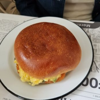 Wilfred's - One of the four slightly different breakfast sandwiches. - Diners Near Me - Edmonton, Alberta