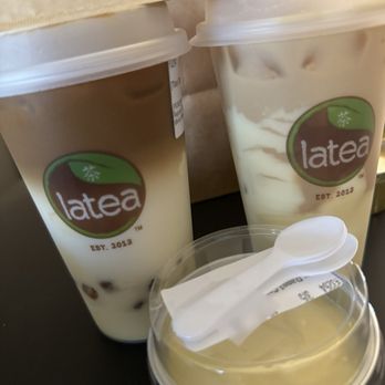 Latea Bubble Tea  - Creme Brûlée Latte, creme brûlée milk tea, "Creme brûlée" dessert - Bubble Tea Near Me - Littleton, Colorado
