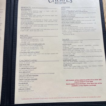 Cheryl’s on 12th - Menu - Breakfast & Brunch Near Me - Portland, Oregon