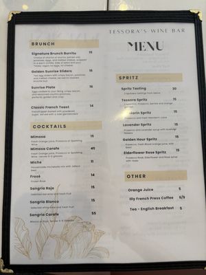 Menu photo 3 Tessora’s Wine Bar Campbell, CA Menu photo 3 Tessora’s Wine Bar Campbell, CA