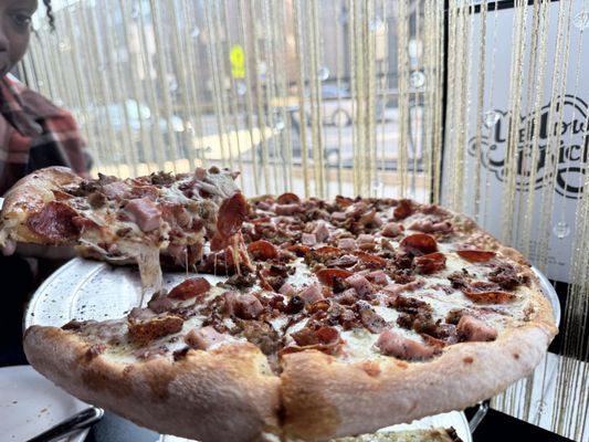 Yellow Brick Pizza by null