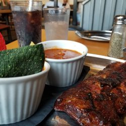 TheSmoke - Good food, but bring back the bacon wrapped onion rings!!!!!!