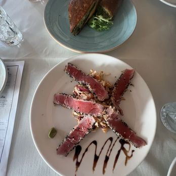 Sofia Restaurant - Spanakopita and Ahi Tuna Salad - Greek Near Me - Margate City, New Jersey