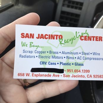 San Jacinto Recycling Center - Recycling Center Near Me - San Jacinto, California