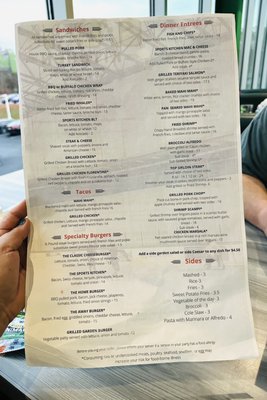 Menu photo 1 Sports Kitchen Tiverton, RI Menu photo 1 Sports Kitchen Tiverton, RI