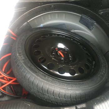 Bear Autobody - How my tire was secured into the trunk. - Body Shops Near Me - New Bern, North Carolina Bear Autobody - How my tire was secured into the trunk. - Body Shops Near Me - New Bern, North Carolina