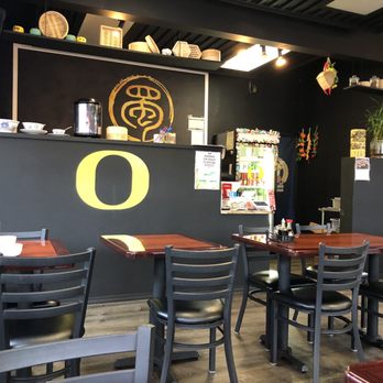 Uniquely Chengdu - Showing part of the seating and check out counter. - Szechuan Near Me - Eugene, Oregon Uniquely Chengdu - Showing part of the seating and check out counter. - Szechuan Near Me - Eugene, Oregon