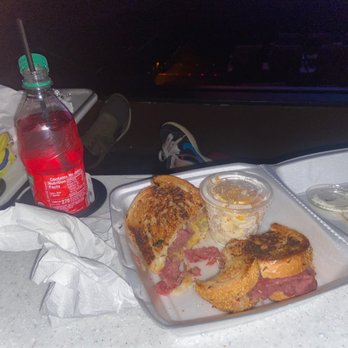Sunny Side Up Deli & Grill - 20 oz Fanta strawberry  NEW YORK REUBEN Side of macaroni salad - American Near Me - Redondo Beach, California
