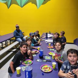Fun party for Michael, front on right!