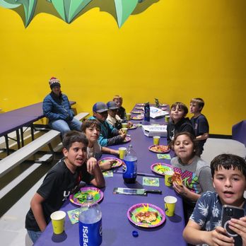Get Air Turlock - Fun party for Michael, front on right! - Trampoline Parks Near Me - Turlock, California