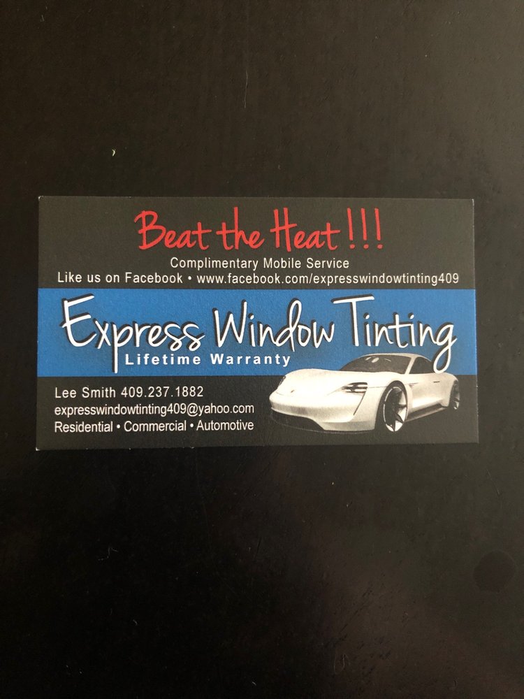 EXPRESS WINDOW TINTING Updated August 2024 18 Photos Galveston