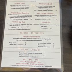 The Cracked Egg - Street view and menu