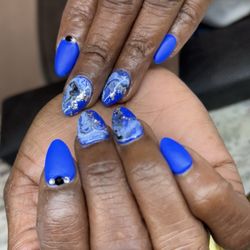Nails Fabulous - Litte marble nails