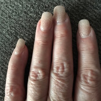 Signature nail spa - Five day old manicure. Love it! - Nail Salons Near Me - Huber Heights, Ohio Signature nail spa - Five day old manicure. Love it! - Nail Salons Near Me - Huber Heights, Ohio