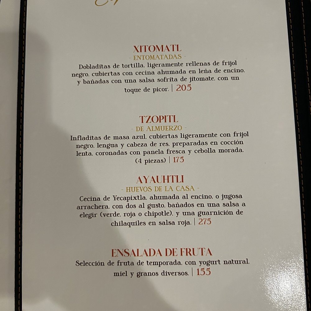 Marenca - Menu - Breakfast & Brunch Near Me - Tijuana, BCN