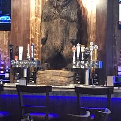Munchie’s - Fear the Bear at the bar.