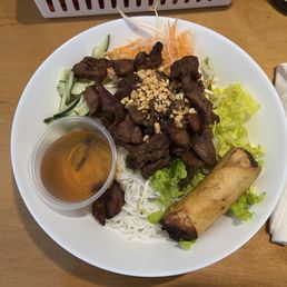 Pork and egg roll Combo