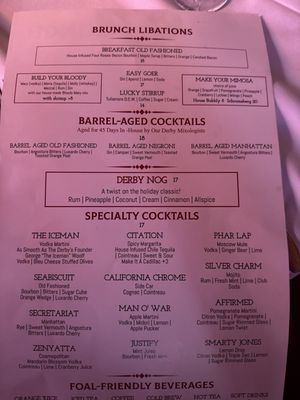 Menu photo 2 The Derby Arcadia, CA Menu photo 2 The Derby Arcadia, CA
