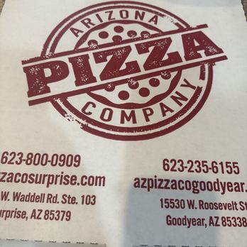 Arizona Pizza - Box :) - Pizza Near Me - Surprise, Arizona