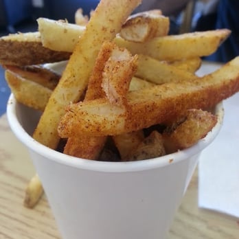 Five Guys - Cajun Fries!! - Burgers Near Me - Redwood City, California Five Guys - Cajun Fries!! - Burgers Near Me - Redwood City, California