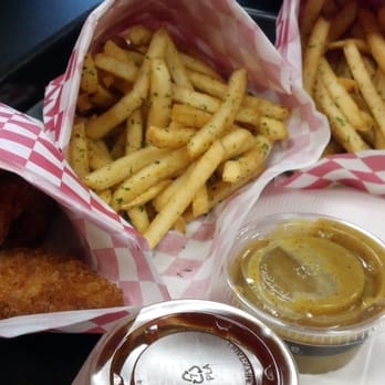 Katsu Burger - Nori fries + banzai bites + miso honey sauce + tonkatsu sauce - Burgers Near Me - Seattle, Washington
