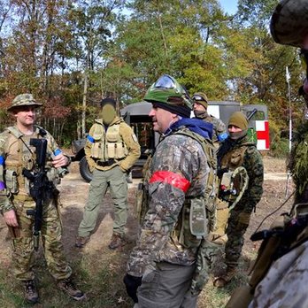 CZ Airsoft - Pre-Game briefing - Airsoft Near Me - Rhoadesville, Virginia