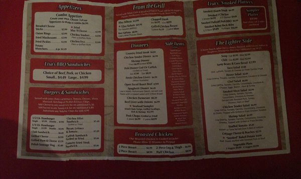 Menu photo 4 Lisa's Country Kitchen Jefferson City, TN