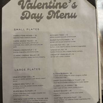 Altana Rooftop lounge - menu - Lounges Near Me - Lancaster, Pennsylvania