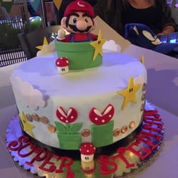 Crimson Cane Cakes - My son requested a Super Mario party for his 3rd birthday.