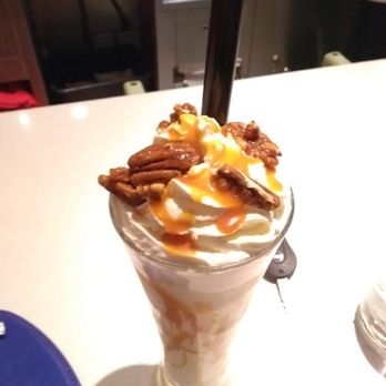 Gordon Ramsay Burger Las Vegas - shakes were good. This is the pecan shake - Burgers Near Me - Las Vegas, Nevada Gordon Ramsay Burger Las Vegas - shakes were good. This is the pecan shake - Burgers Near Me - Las Vegas, Nevada