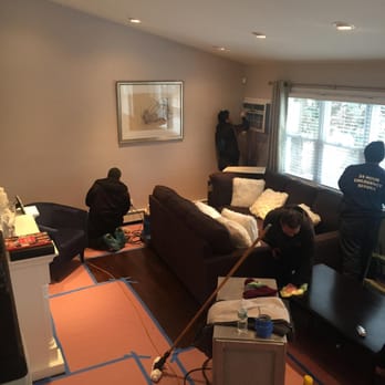 Flag Enterprises - This is a Puffback we just started in Bellmore, New York. The hardwood floors are covered with a durable commercial grade pap... - Carpet Cleaning Near Me - Lindenhurst, New York