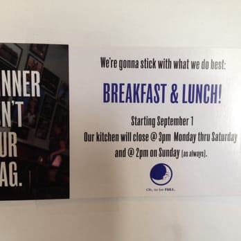 Blue Moon Cafe - Lunch-breakfast only starting 9/1/15 - Bakeries Near Me - Tulsa, Oklahoma