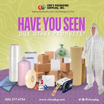 Chu's Packaging Supplies - Office Equipment Near Me - Santa Fe Springs, California Chu's Packaging Supplies - Office Equipment Near Me - Santa Fe Springs, California