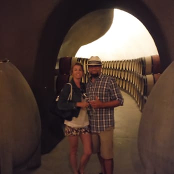 CADE Estate Winery - barrel room in cave - Wine Tasting Room Near Me - Angwin, California