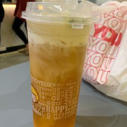 Happy Lemon - Green Tea with salted cheese