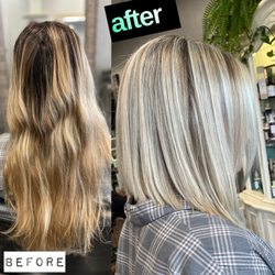 Mirrors Salon & Boutique - Just a little transformation photo :)