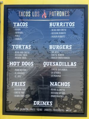Menu photo 2 Tacos Los Patrones Salinas, CA Menu photo 2 Tacos Los Patrones Salinas, CA