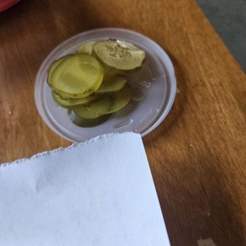 Barbecue Station - Mmmm pickles - Barbeque Near Me - San Antonio, Texas