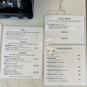 Lynx Coffee - menu - Coffee & Tea Near Me - Sherman Oaks, California Lynx Coffee - menu - Coffee & Tea Near Me - Sherman Oaks, California