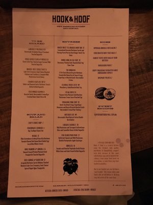 Menu photo 3 Hook & Hoof Willoughby, OH Menu photo 3 Hook & Hoof Willoughby, OH