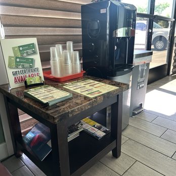 Diamond Massage - Refreshment / Info area - Massage Near Me - Mission Viejo, California