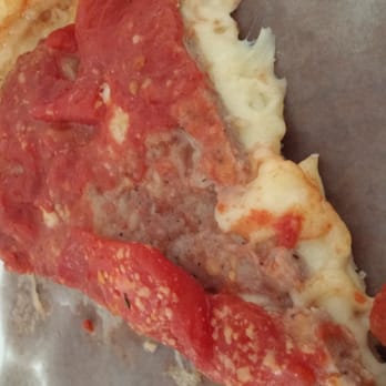 Lou Malnati's Pizzeria - This is the single sausage patty on top if you dont want sausage pieces - Pizza Near Me - Elmhurst, Illinois