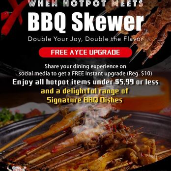 Kungfu Hotpot Skewer - Upgrade when you share your review on Social Media - Hot Pot Near Me - Markham, Ontario