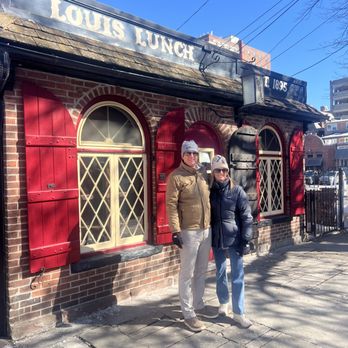 Louis' Lunch - Front of Louis Lunch - Burgers Near Me - New Haven, Connecticut Louis' Lunch - Front of Louis Lunch - Burgers Near Me - New Haven, Connecticut