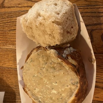 Alaskan Sourdough Bakery - Clam chowder & sour bread dough(the sourdough might have been the greatest part) - Bakeries Near Me - Seattle, Washington Alaskan Sourdough Bakery - Clam chowder & sour bread dough(the sourdough might have been the greatest part) - Bakeries Near Me - Seattle, Washington