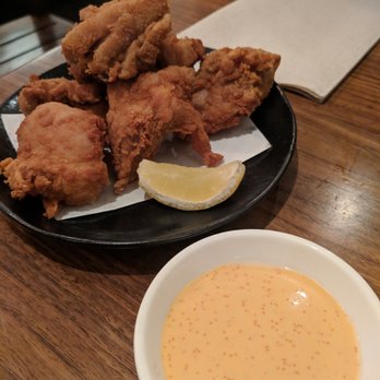 Raku - Chicken Tatsuta-age marinated fried chicken - Japanese Near Me - New York, New York Raku - Chicken Tatsuta-age marinated fried chicken - Japanese Near Me - New York, New York