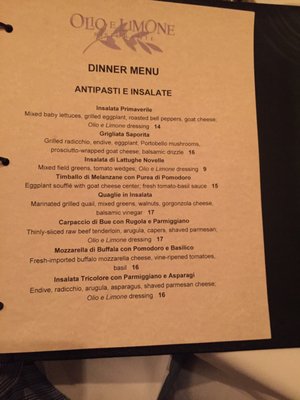 Menu photo 7 Olio E Limone Ristorante Santa Barbara, CA
