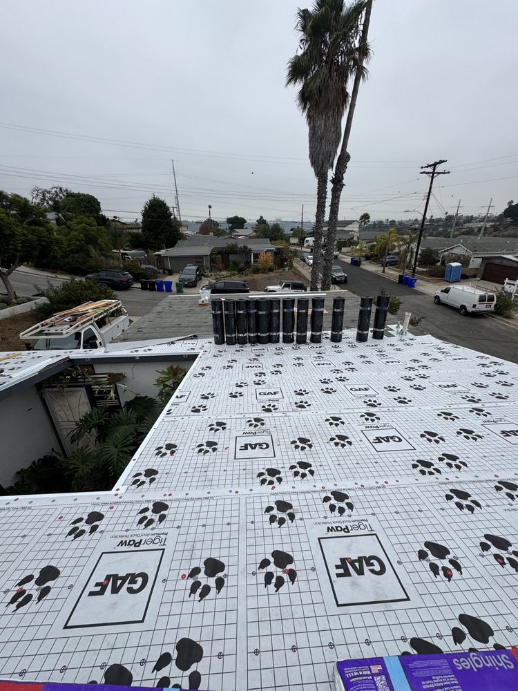 Slide of Mister Roofing